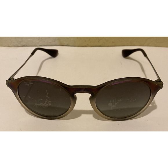 Vintage Rare Ray Ban Purple Print Sunglasses RB4243 6223/11 49-20 145 3N - Picture 3 of 8